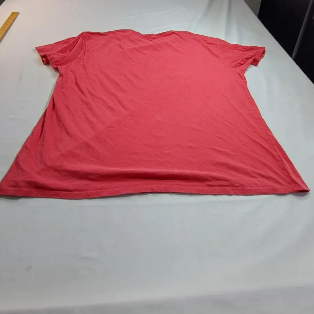 Red Cherry Graphic T Shirt Short Sleeve Crew Neck Casual Fruit Print Top size M - Picture 2 of 6